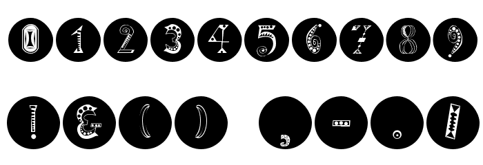 TokayOSeven Font OTHER CHARS