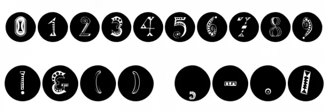 TokayOSeven フォント その他の文字