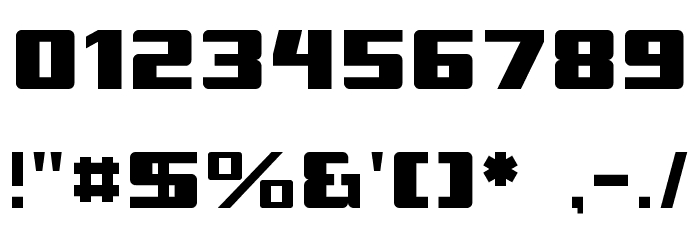 TokeelyBrookings Font OTHER CHARS