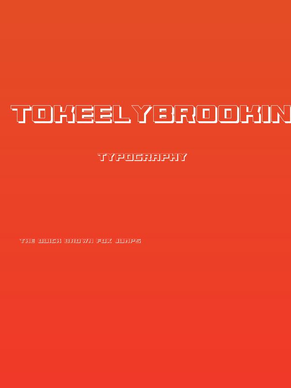 TokeelyBrookingsSchatten Poster