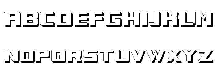 TokeelyBrookingsSchatten Font LOWERCASE