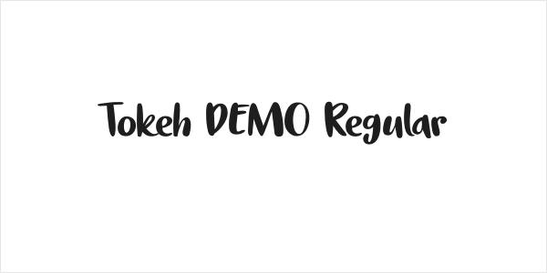 Tokeh DEMO Regular Logo