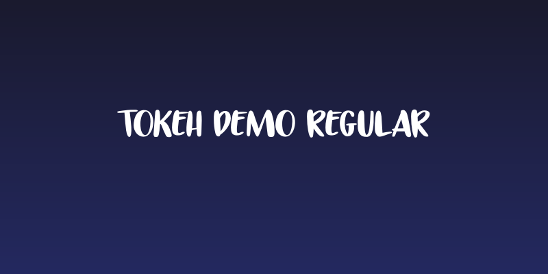 Tokeh DEMO Regular Social Header