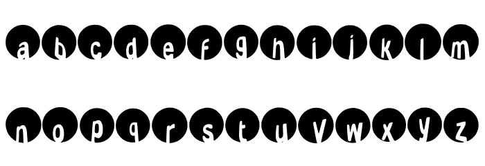 Token No_ 721 Regular Font Litere mici