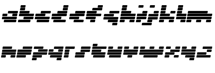 Token Font LOWERCASE