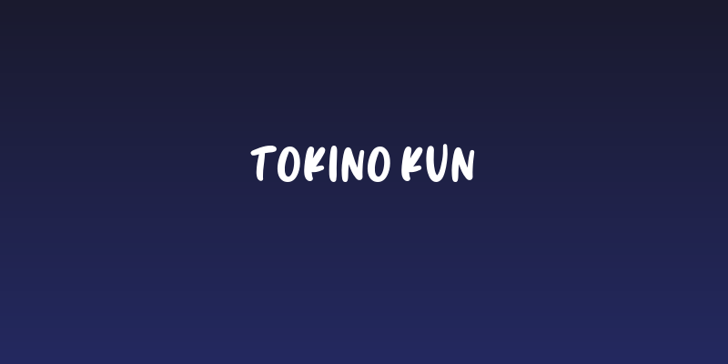 Tokino Kun Social Header