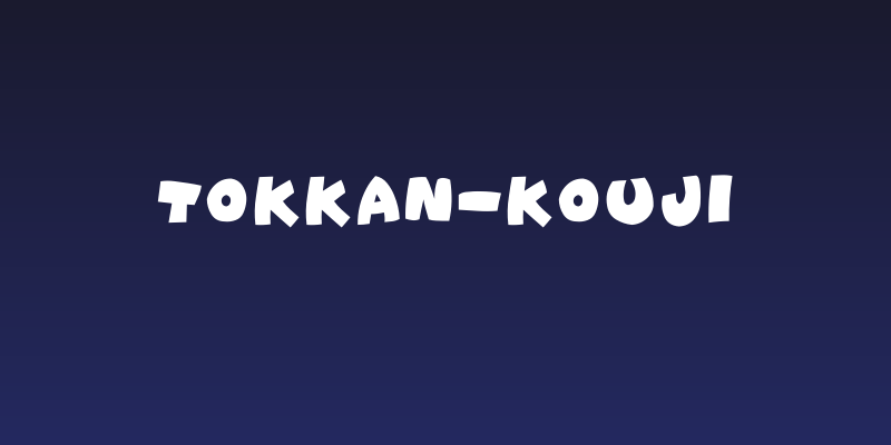Tokkan-Kouji Social Header