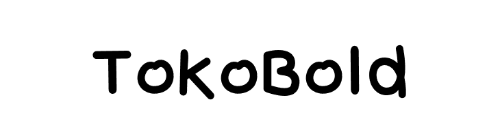 Toko Bold  Free Fonts Download