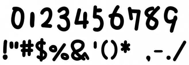 Toko Bold خط محارف أخرى