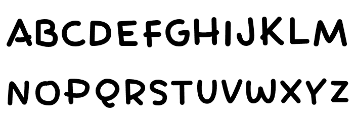 Toko Bold Font Litere mari