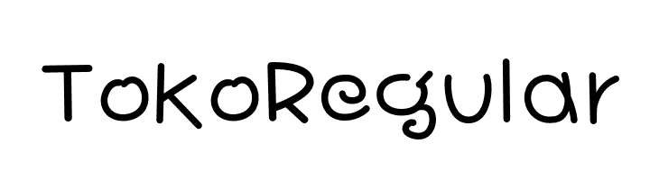 Toko Regular  baixar fontes gratis