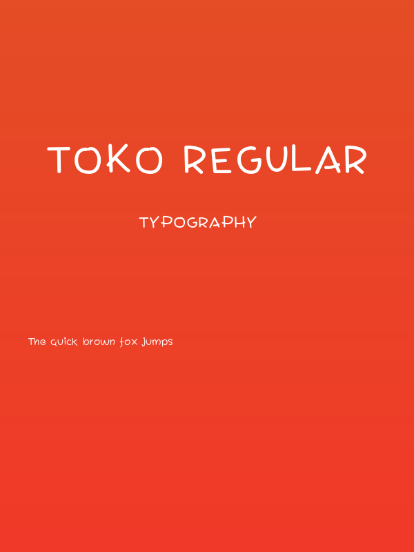 Toko Regular Poster