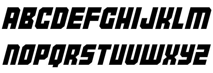 Tokyo 2097 Font LOWERCASE