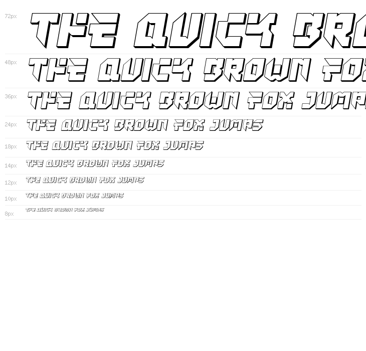 Tokyo Drifter 3D Waterfall