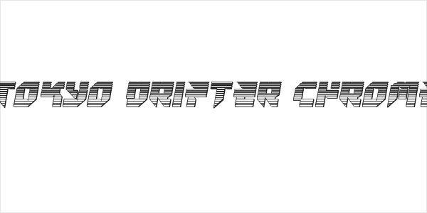 Tokyo Drifter Chrome Logo