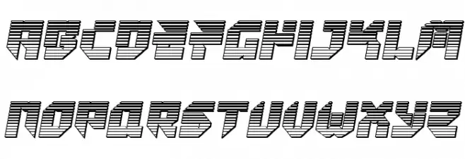Tokyo Drifter Chrome Fuentes MINÚSCULAS