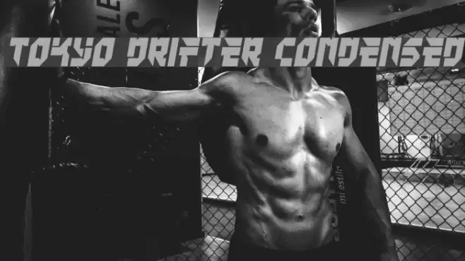 Tokyo Drifter Condensed Font examples