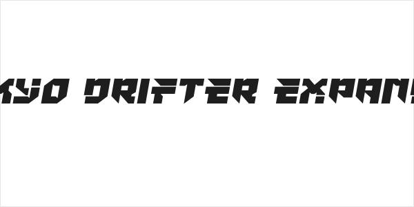 Tokyo Drifter Expanded Logo