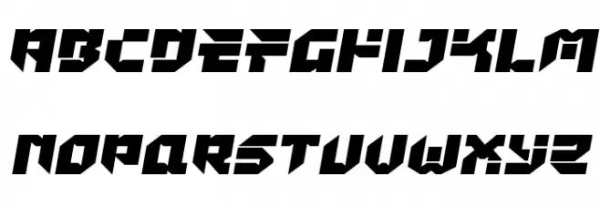 Tokyo Drifter Expanded Caratteri MINUSCOLO