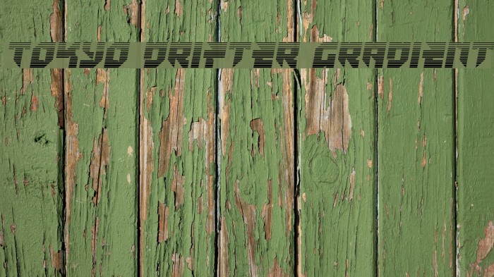Tokyo Drifter Gradient Example 3