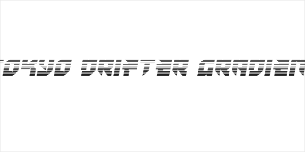 Tokyo Drifter Gradient Logo