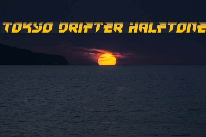 Tokyo Drifter Halftone Example 1
