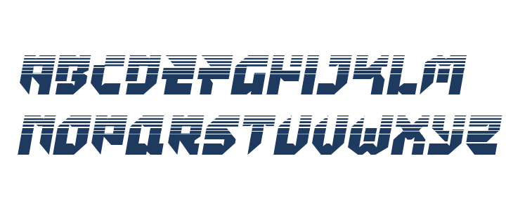 Tokyo Drifter Halftone Lowercase