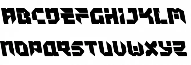 Tokyo Drifter Leftalic Шрифта ВЕРХНИЙ