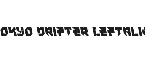 Tokyo Drifter Leftalic Logo