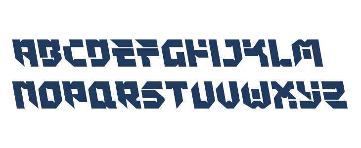 Tokyo Drifter Leftalic Lowercase