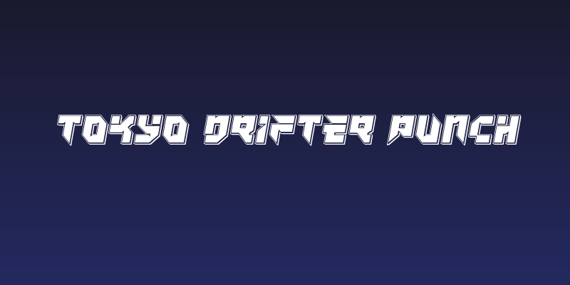 Tokyo Drifter Punch Social Header