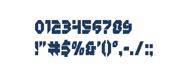 Tokyo Drifter Straight Condensed Other Characters