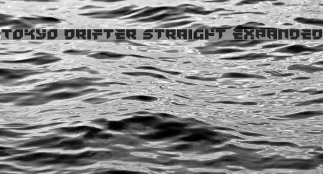 Tokyo Drifter Straight Expanded Font examples