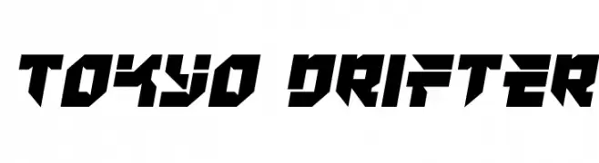 Tokyo Drifter  免费字体下载