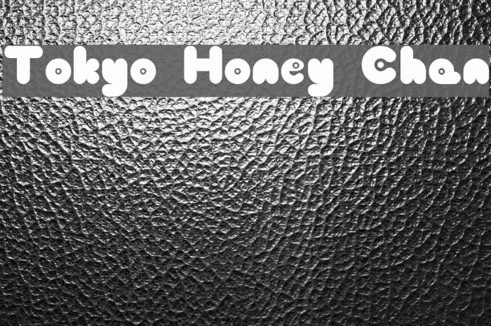 Tokyo Honey Chan Font examples