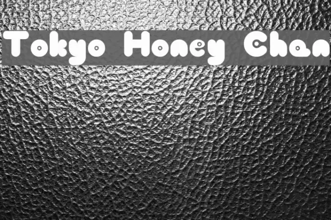 Tokyo Honey Chan Шрифта examples