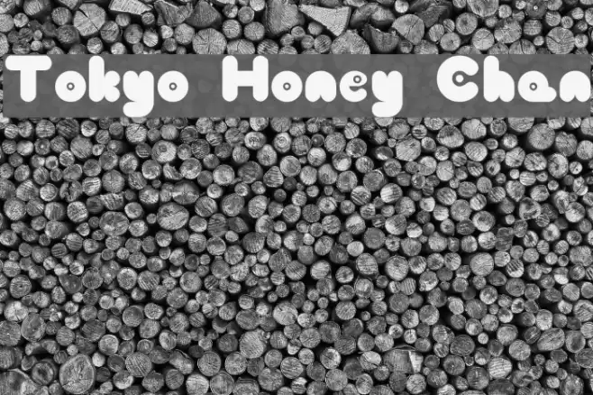 Tokyo Honey Chan Шрифта examples