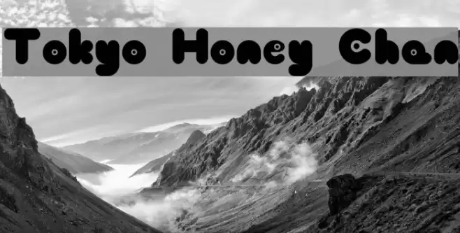 Tokyo Honey Chan Шрифта examples