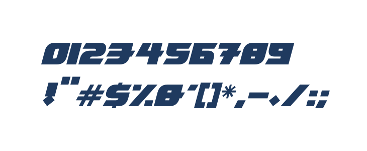 Tokyo Knights Italic Other Characters