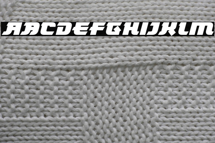 Tokyo Knights Italic Example 1