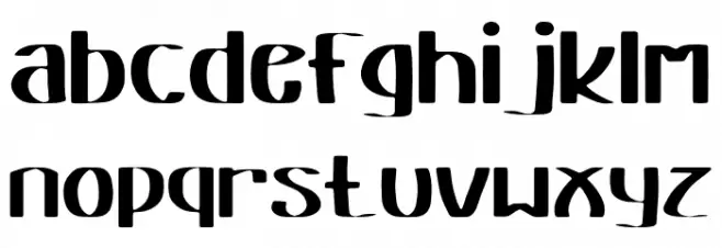 Tokyo Night फ़ॉन्ट लोअरकेस