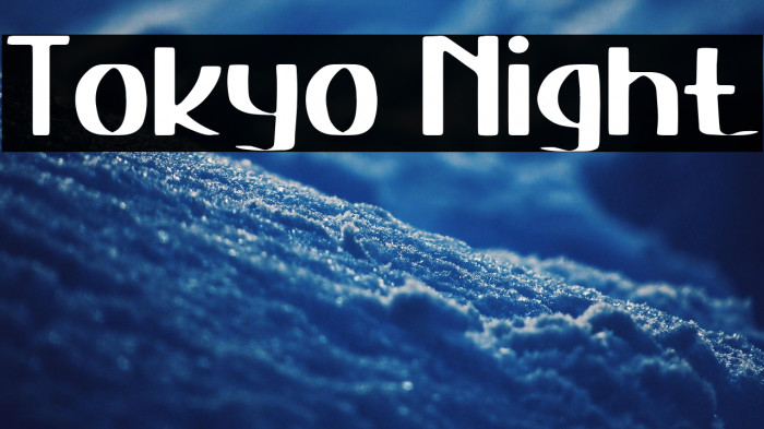 Tokyo Night Example 2