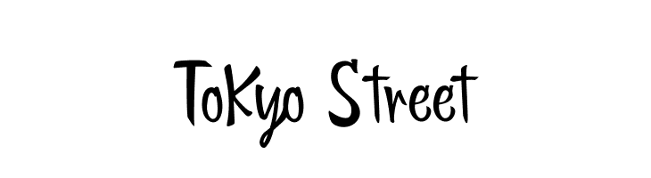 Tokyo Street  नि: शुल्क फ़ॉन्ट्स डाउनलोड