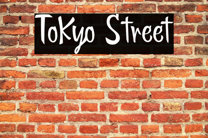 Tokyo Street Example 1