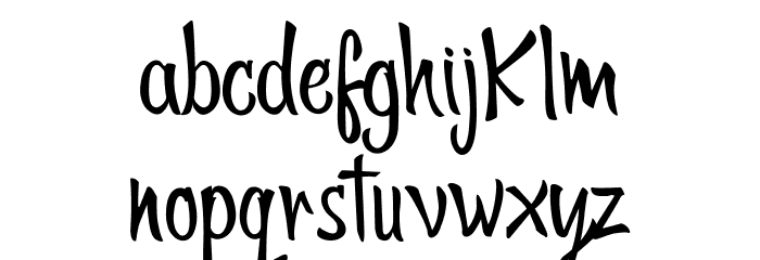 Tokyo Street Font LOWERCASE