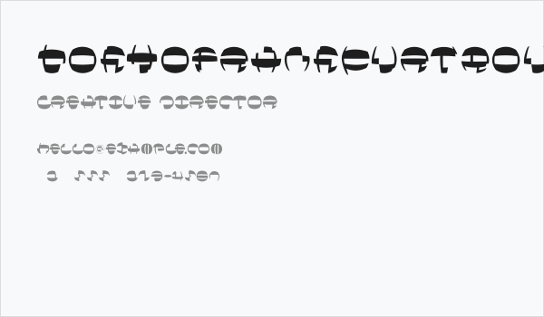 TokyoFrankfurtRound Business Card