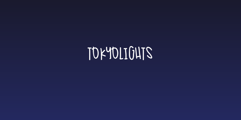 TokyoLights Social Header