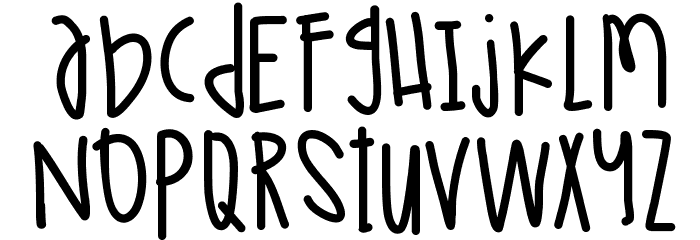 TokyoLights Font LOWERCASE