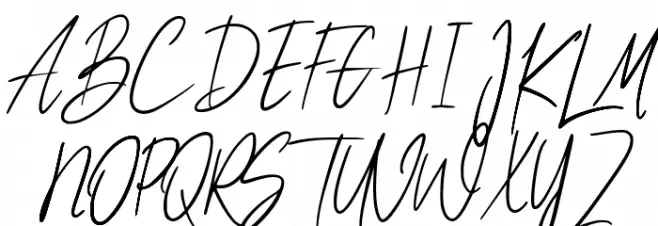 Tokyosign Demo Version Шрифта ВЕРХНИЙ