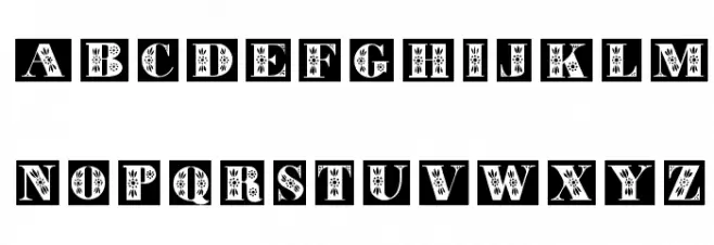 ToleCaps Schriftart Groß
